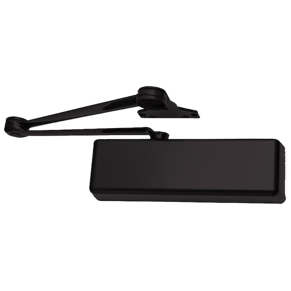 Manual, Hydraulic, 4040XP Series Surface Mounted Closers, Surface Mounted Closer, Heavy Duty Black